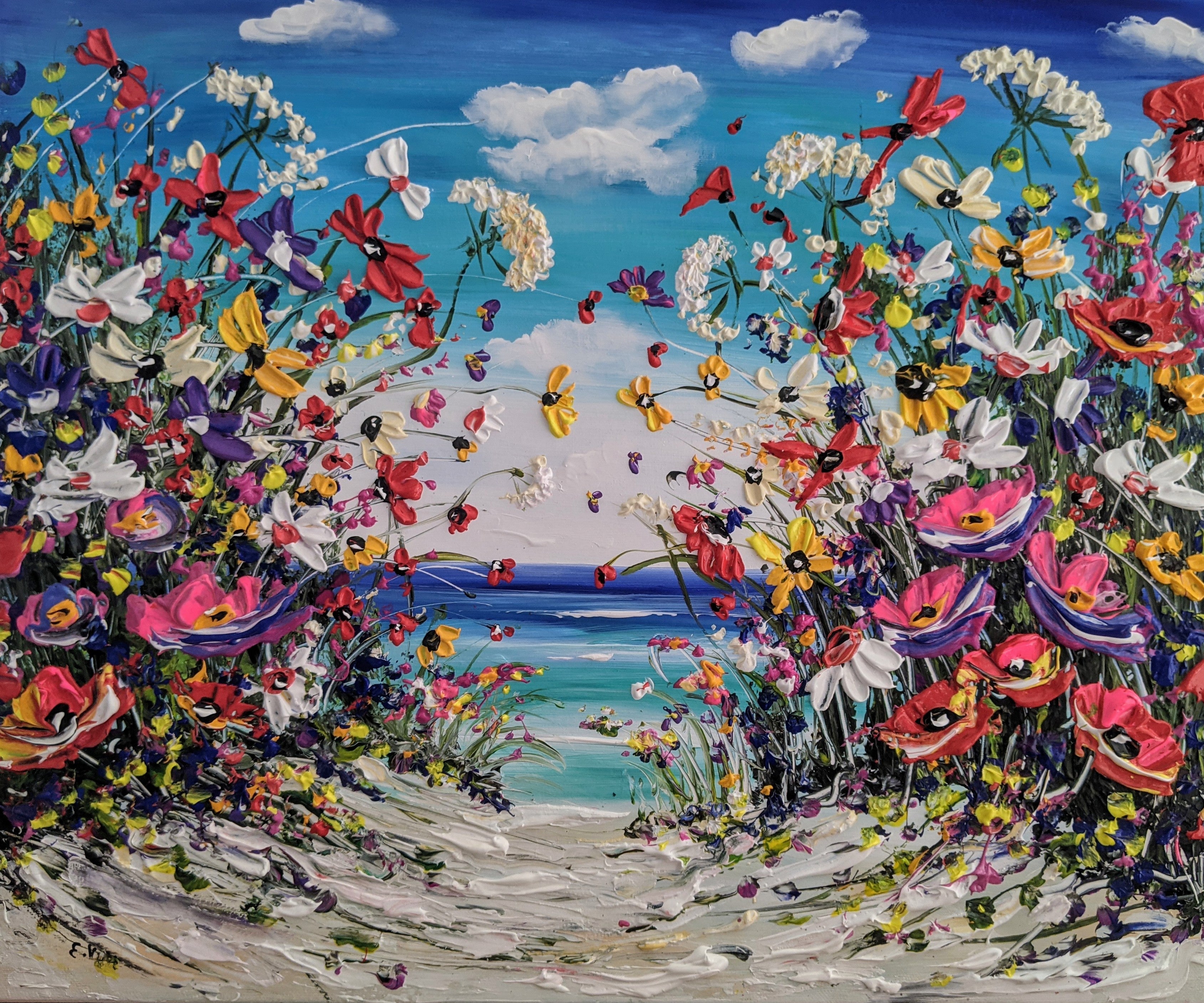 Coastal wildflowers