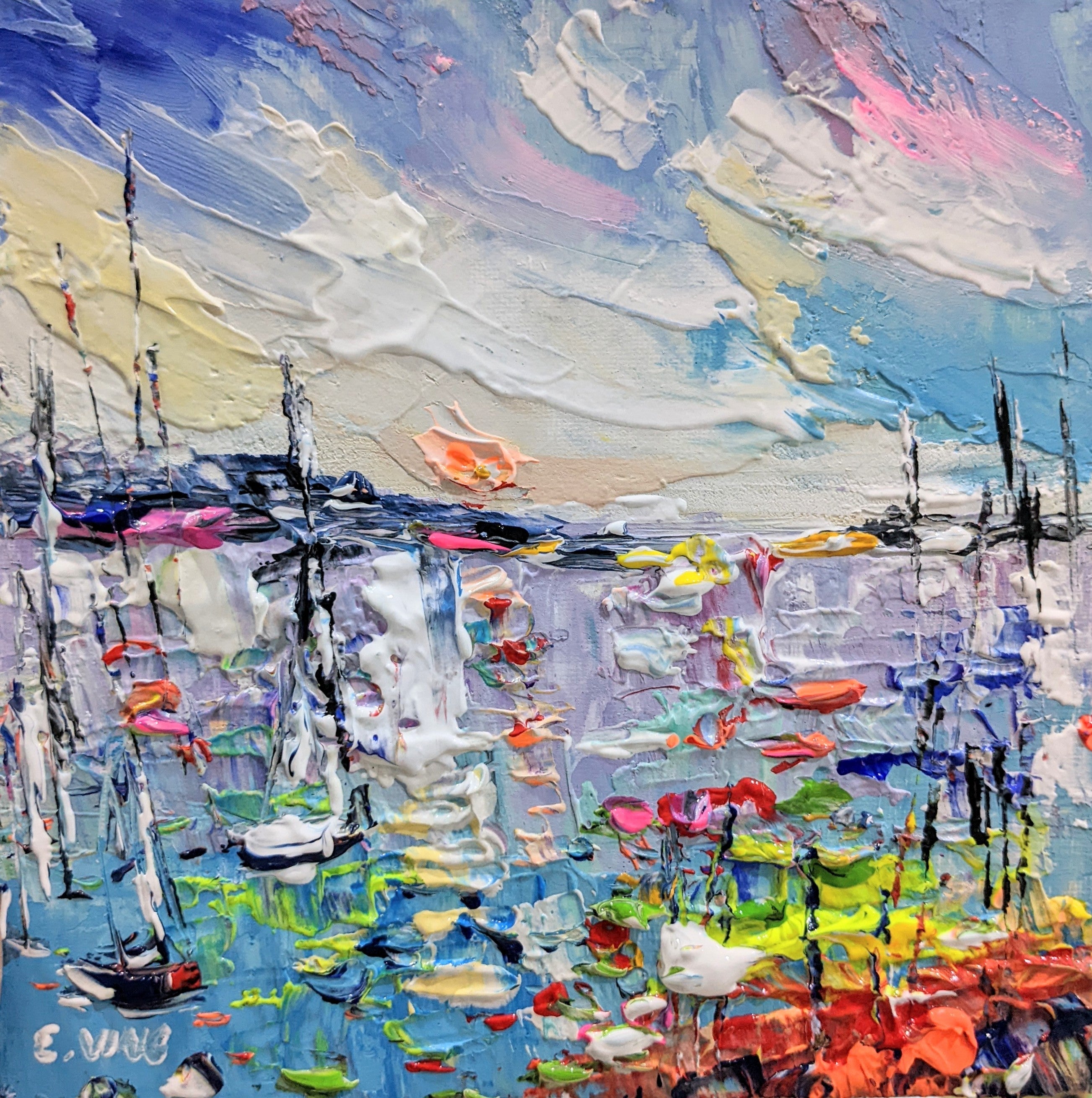 Abstract seascape