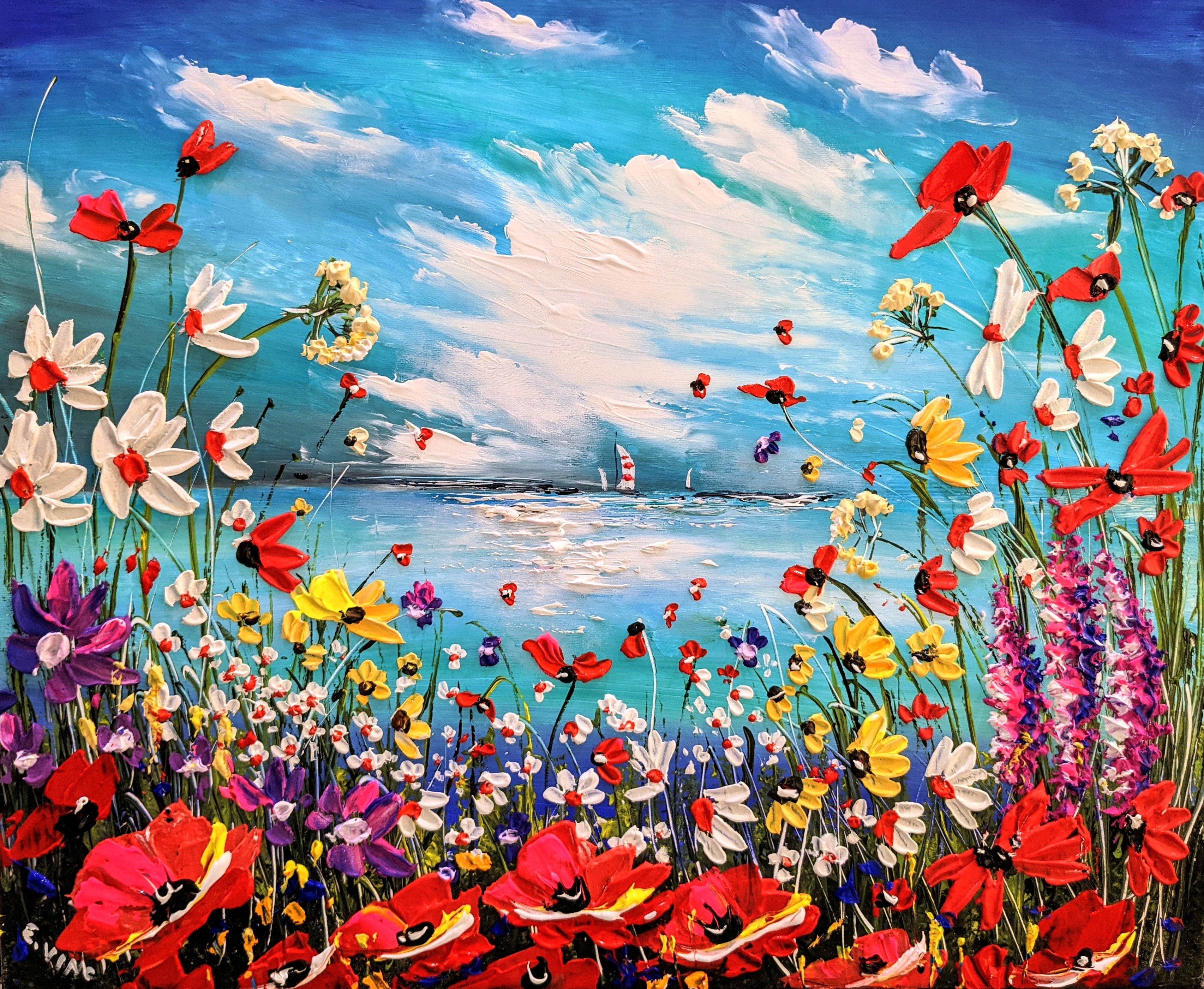 Coastal wildflowers