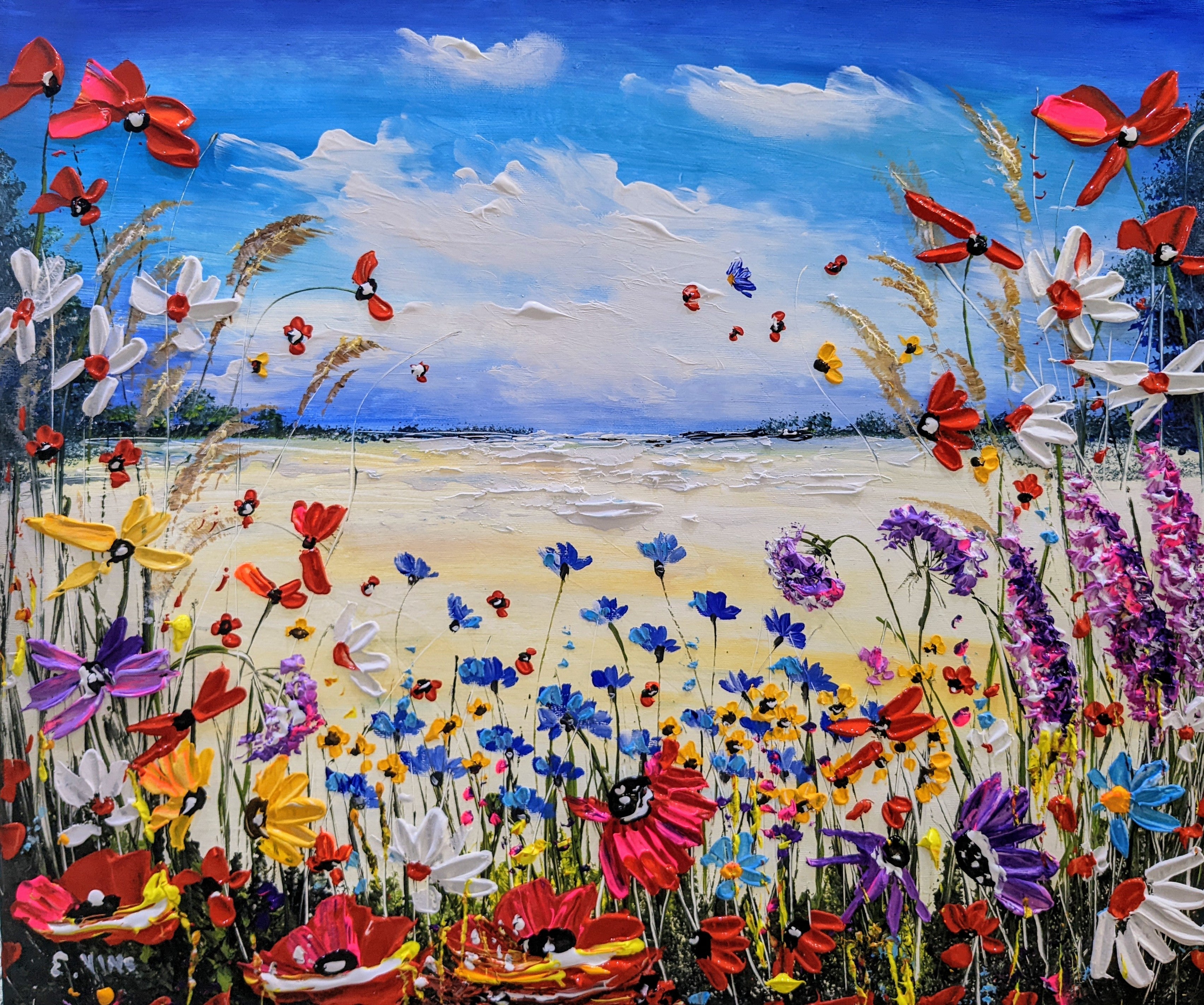Coastal  blossoms