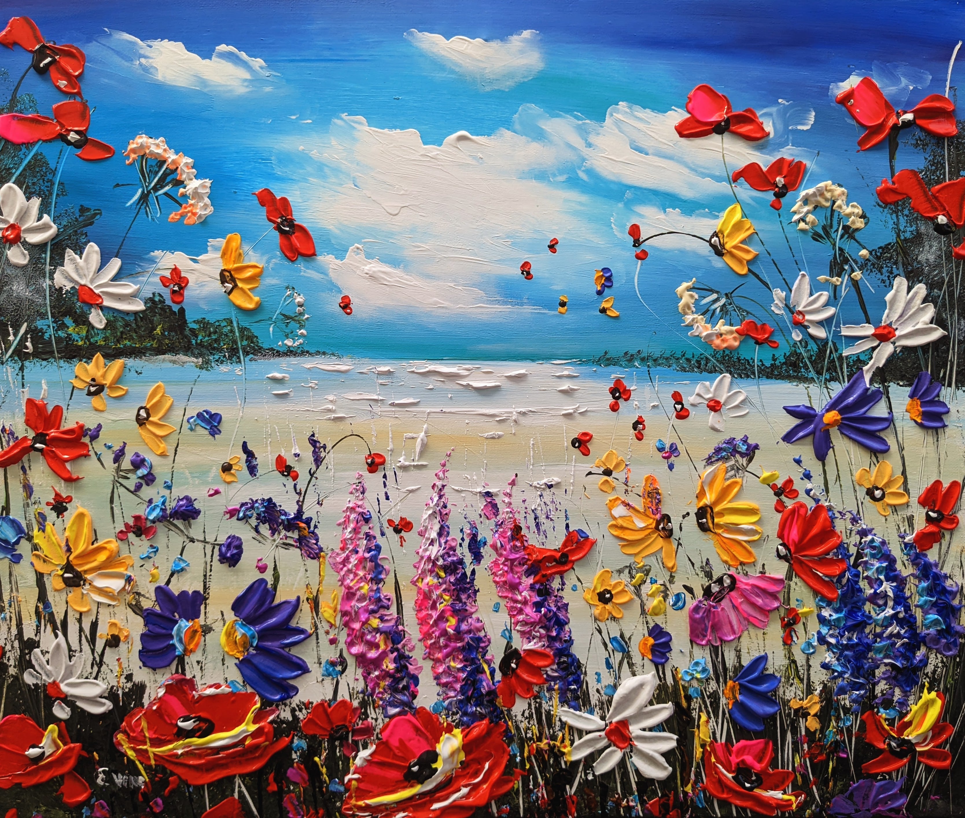 Coastal wildflowers