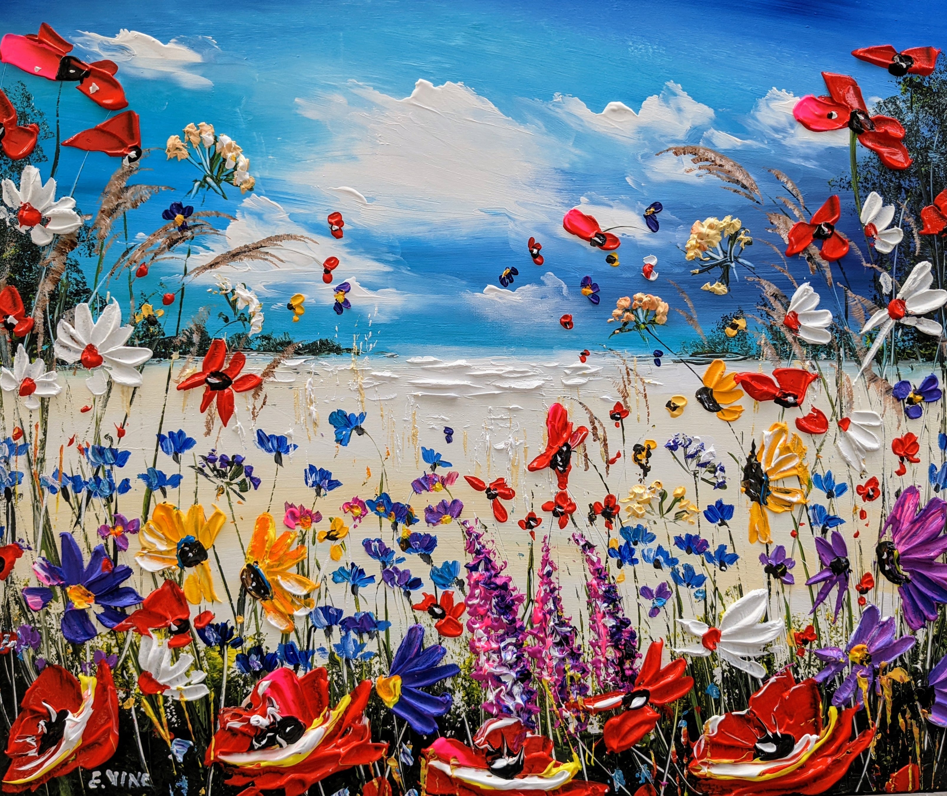 Blooming meadow