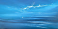 Blue Sails on the Sea