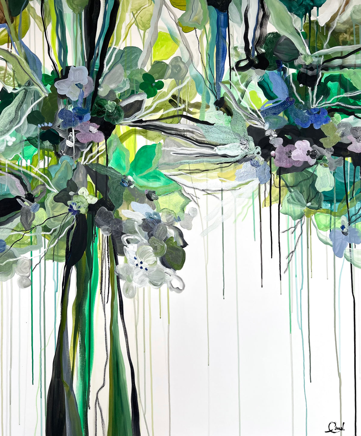 Pleasure in Tuscany - XXL abstract art