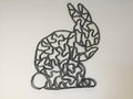 Rabbit Steel Wire Sculpture