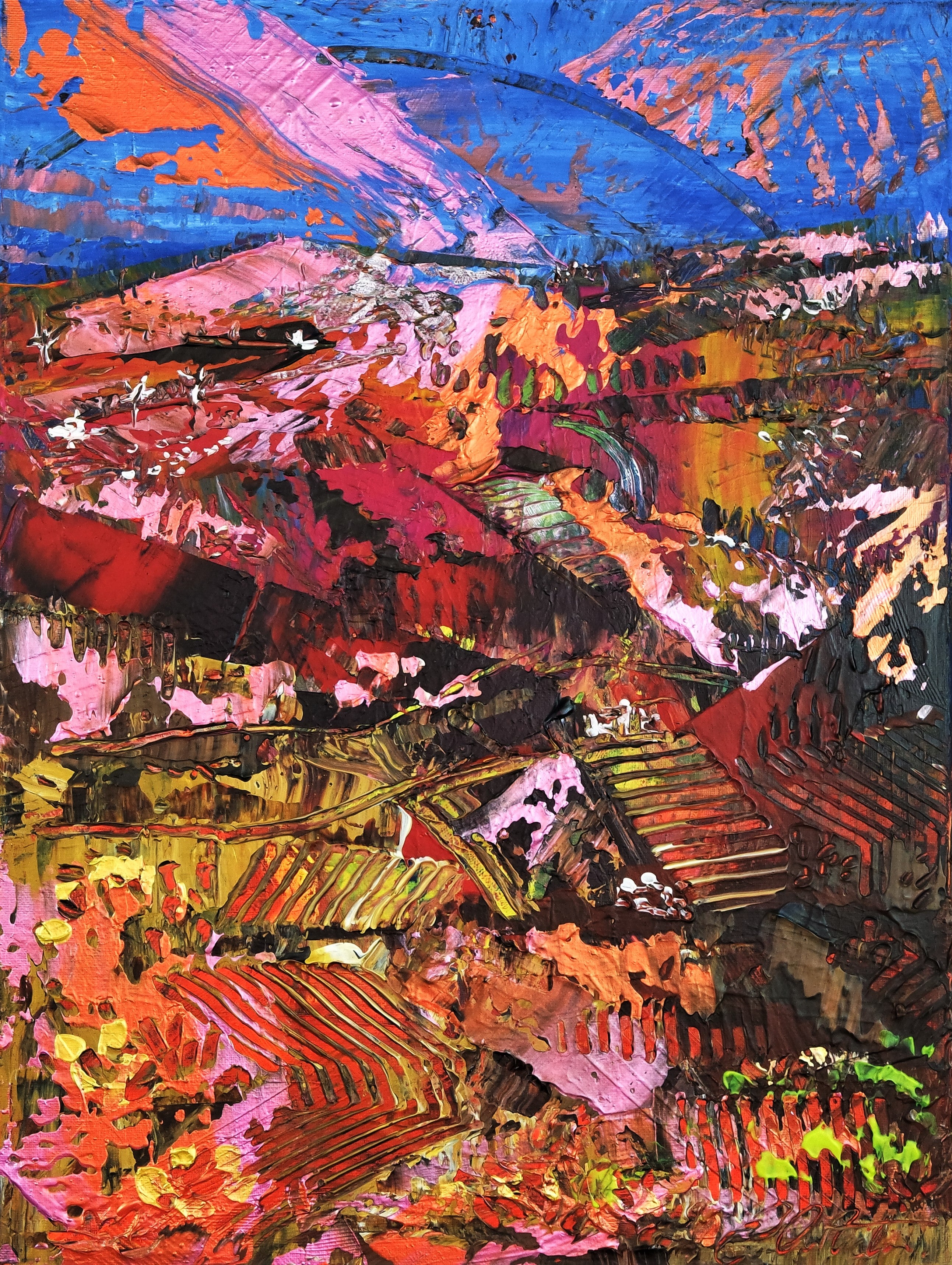 Texture Abstract Landscape 316