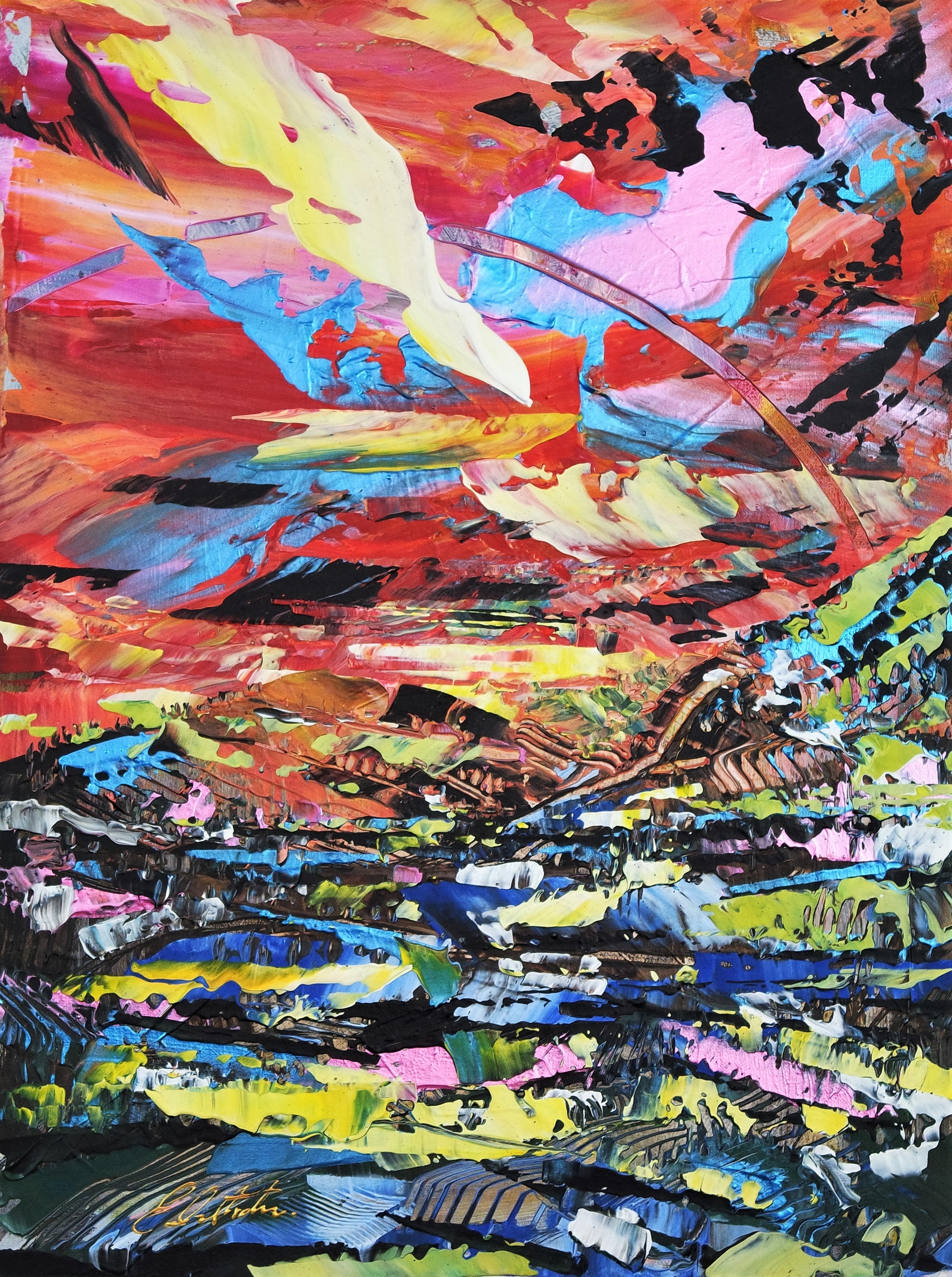 Magnificent Abstract Landscape 343