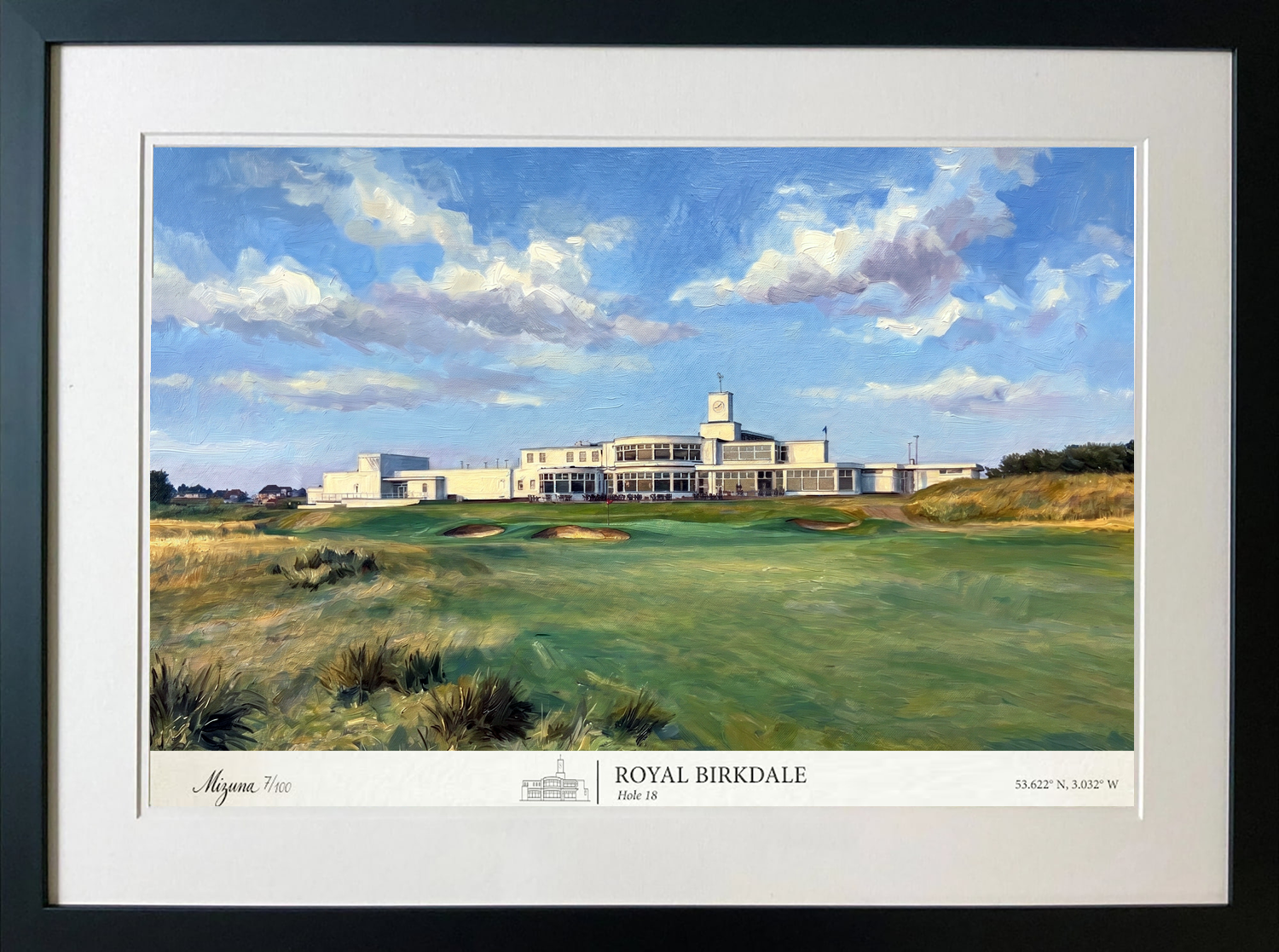 Royal Birkdale GC – Limited Edition Framed Giclée Print