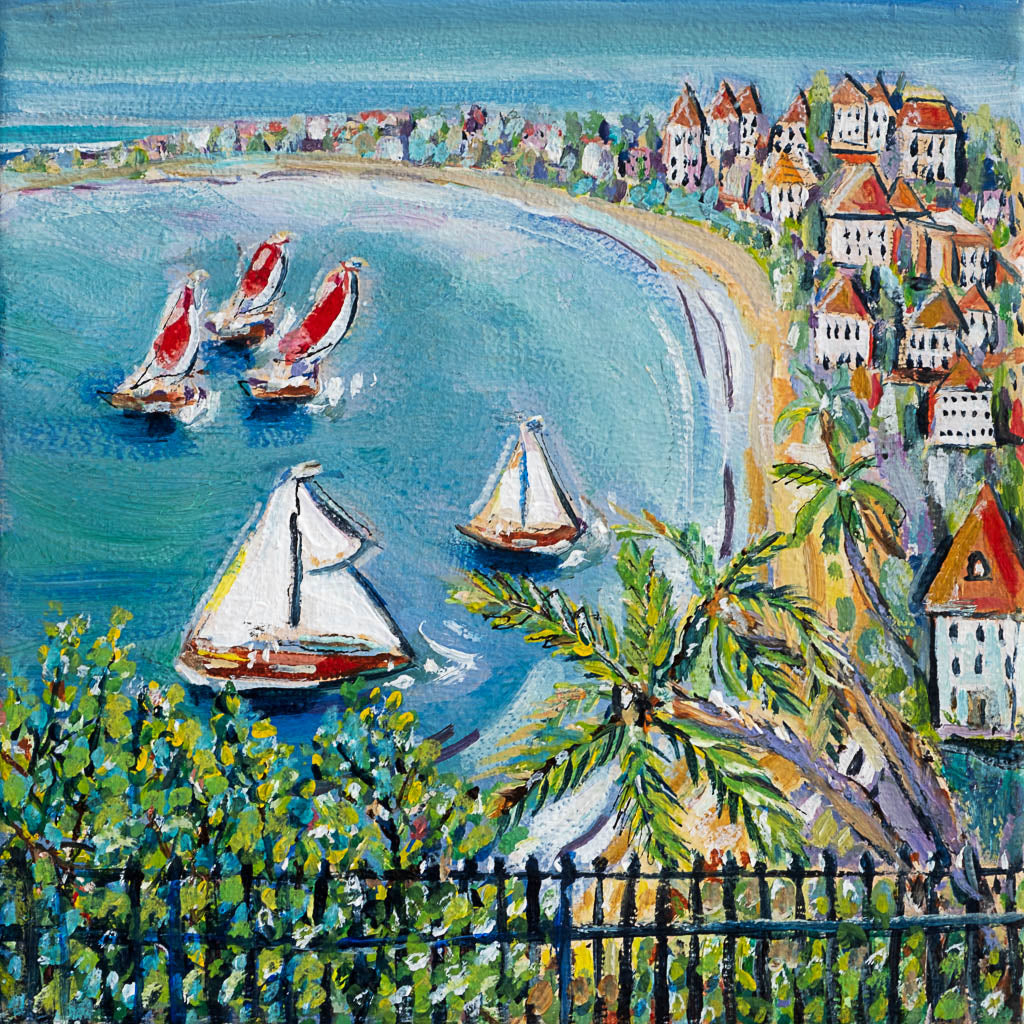 Red Roofs by the Sea