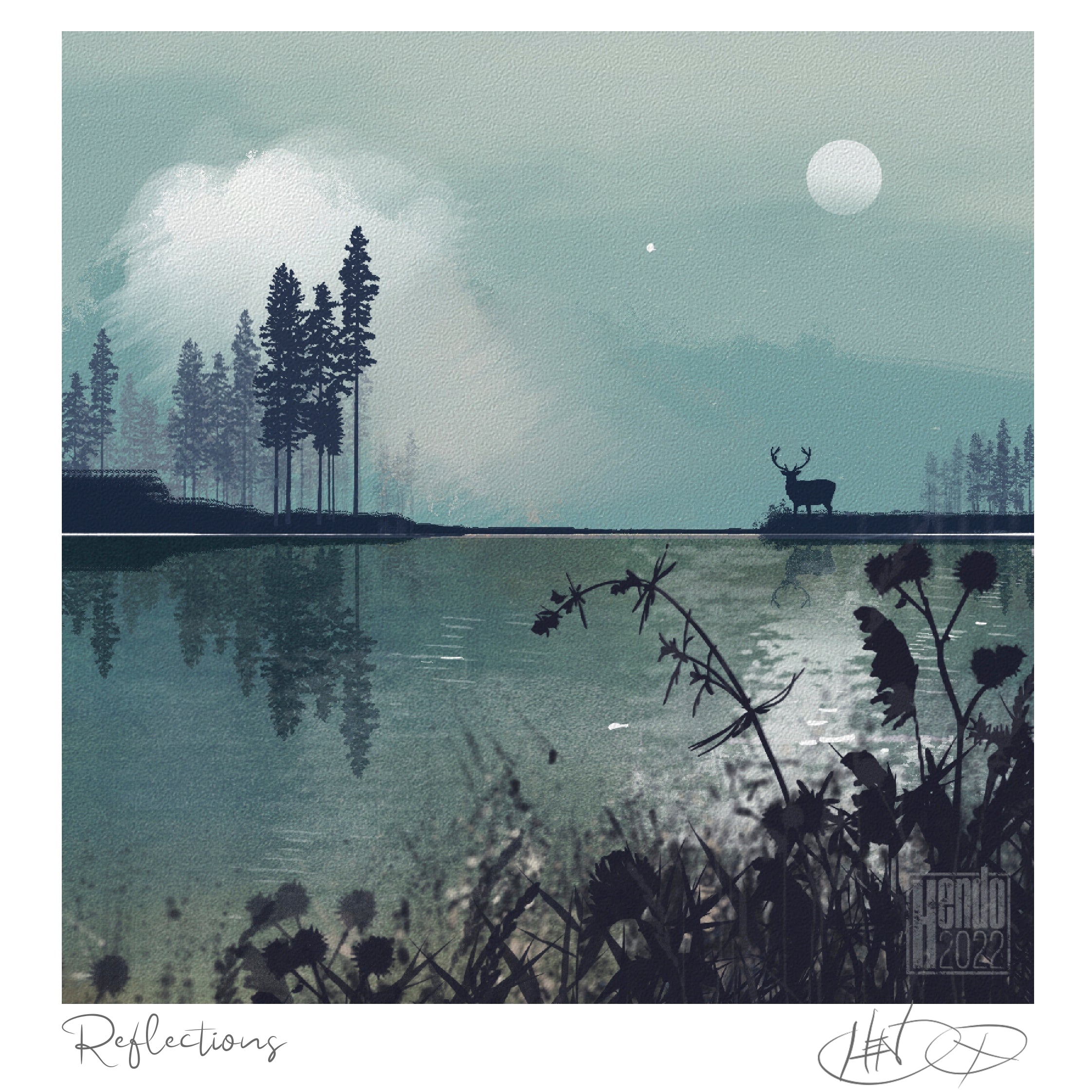 Reflections (signed and numbered)