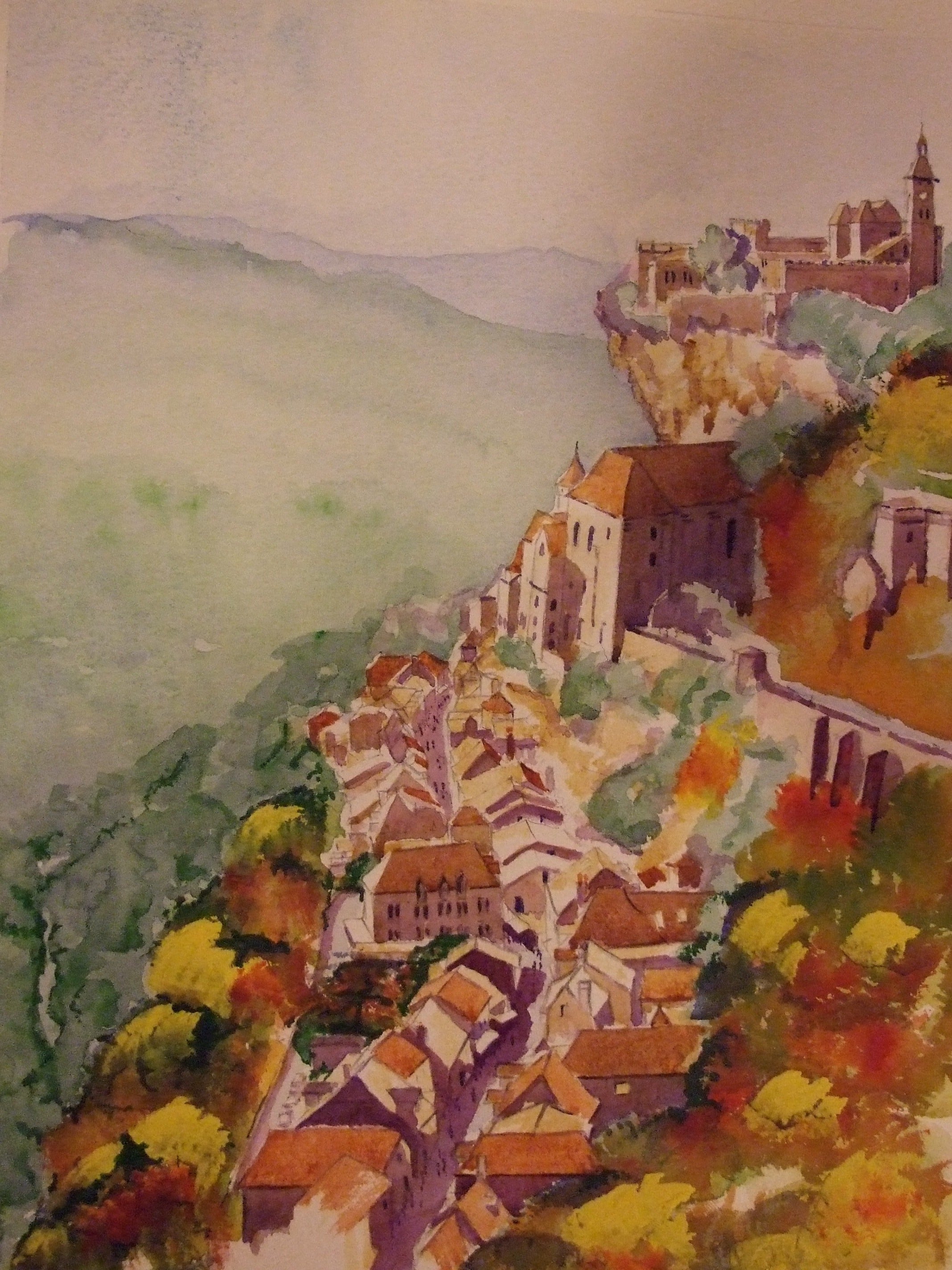 Rocamadour in the Dordogne