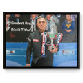 Ronnie O'Sullivan World Snooker Champion - Original Oil on Canvas 84cmx63cm COA