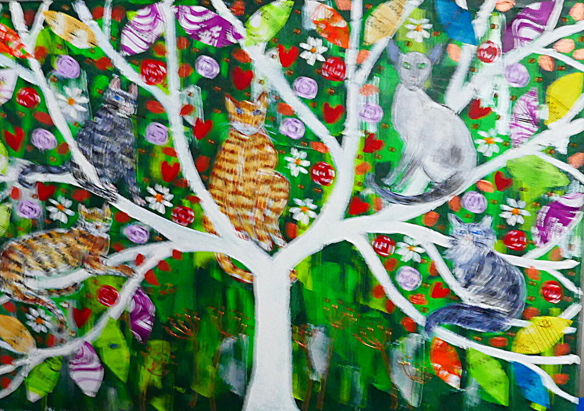 The Colourful Whimsical Cat Tree