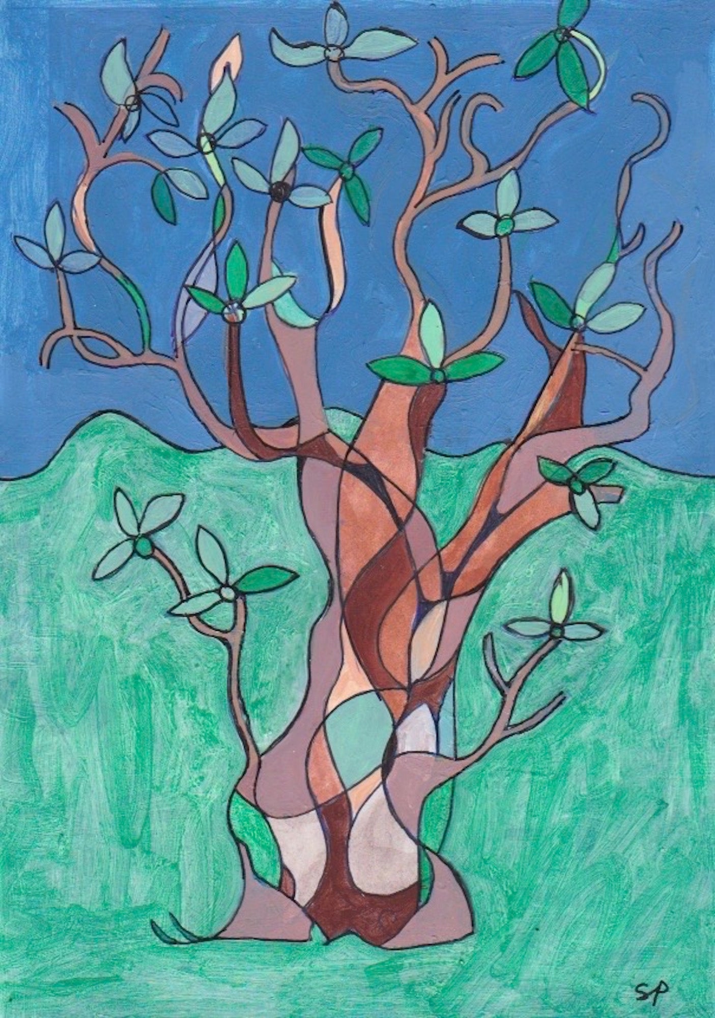 Burnt Oak (Tree number 4)