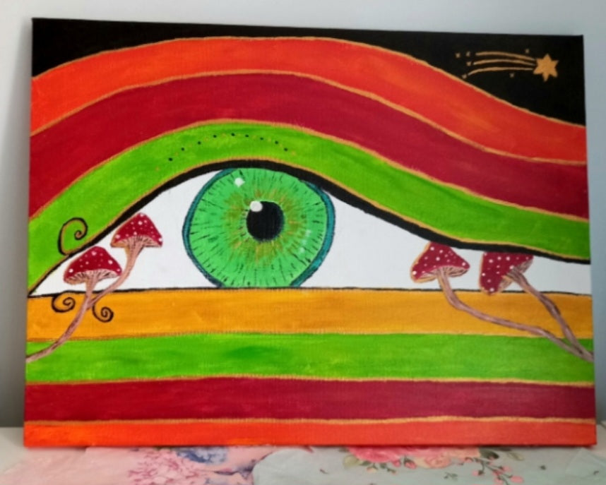 Trippy Eye Art