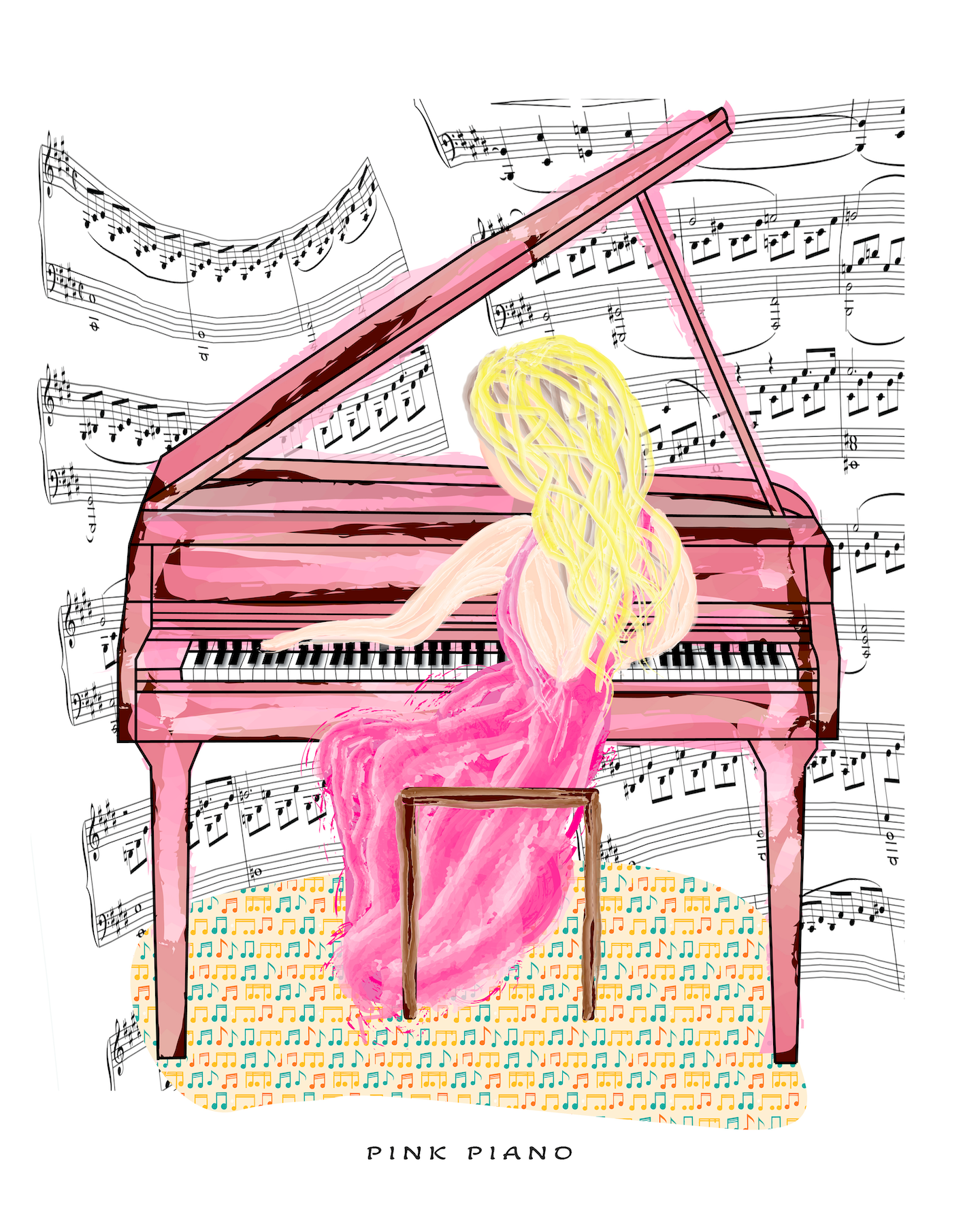PINK PIANO
