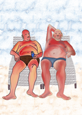 Sunbathers