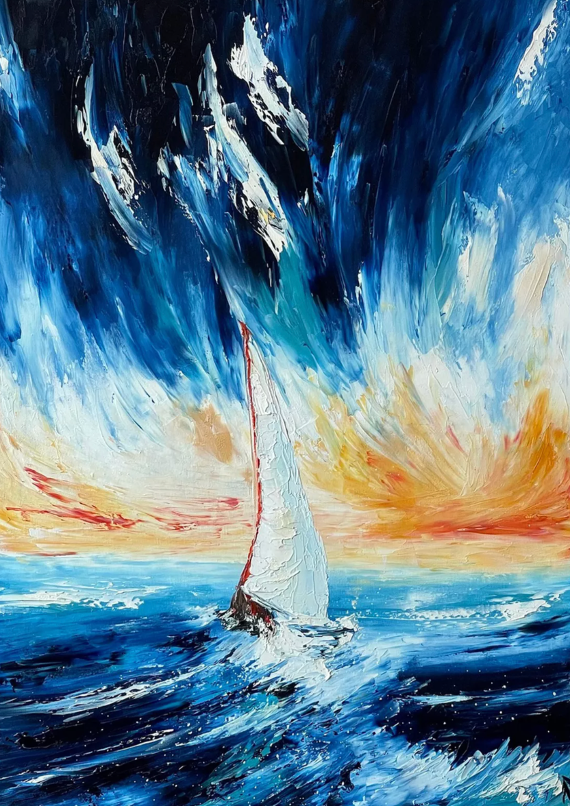 Sail through the wave