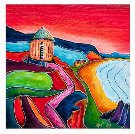 Mussenden Temple with a Twist