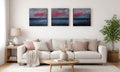 Crimson silence Triptych