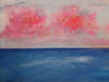 Where the sky learns the sea