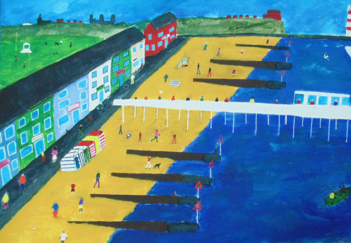 By the seafront