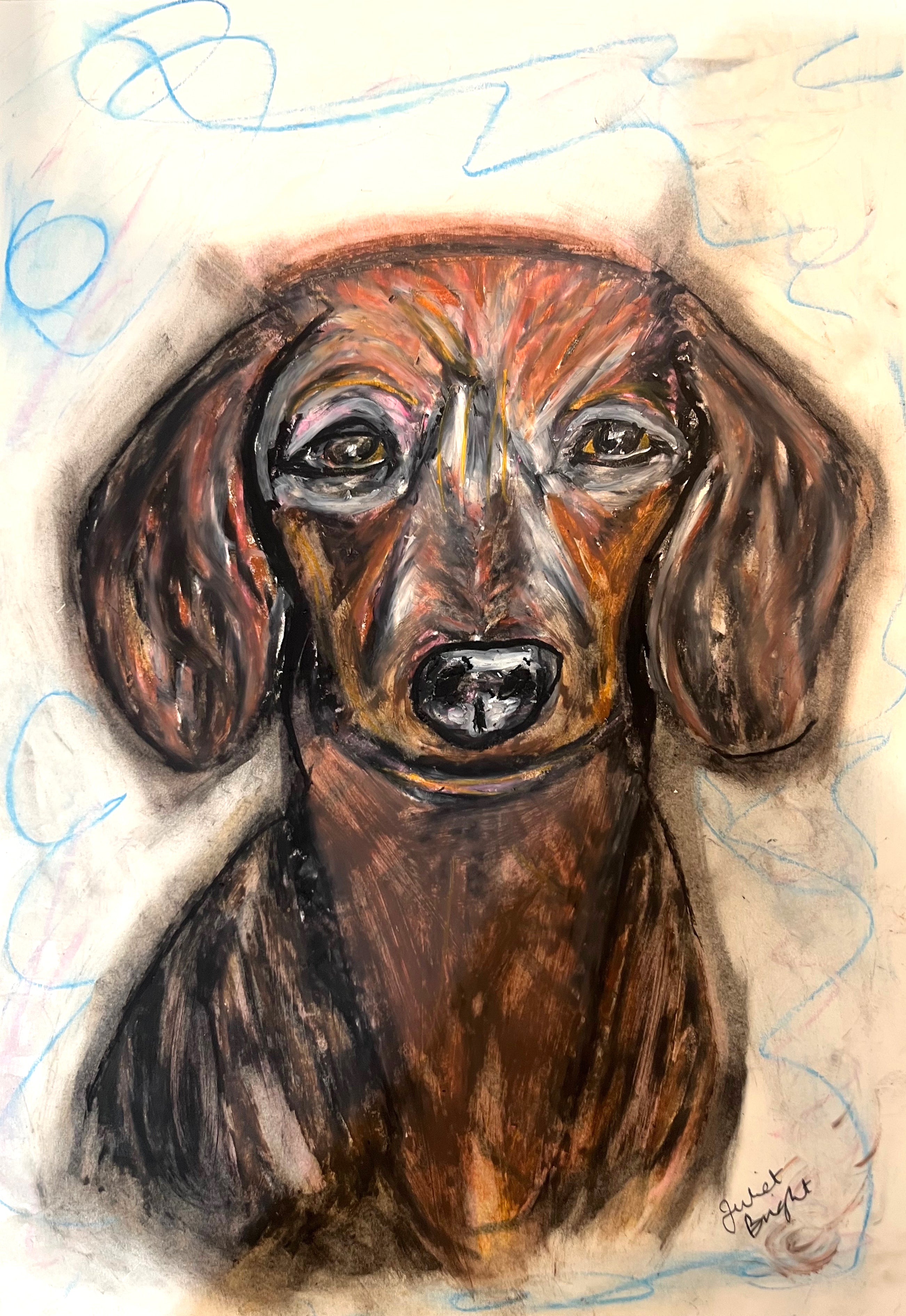 Serious Dachshund