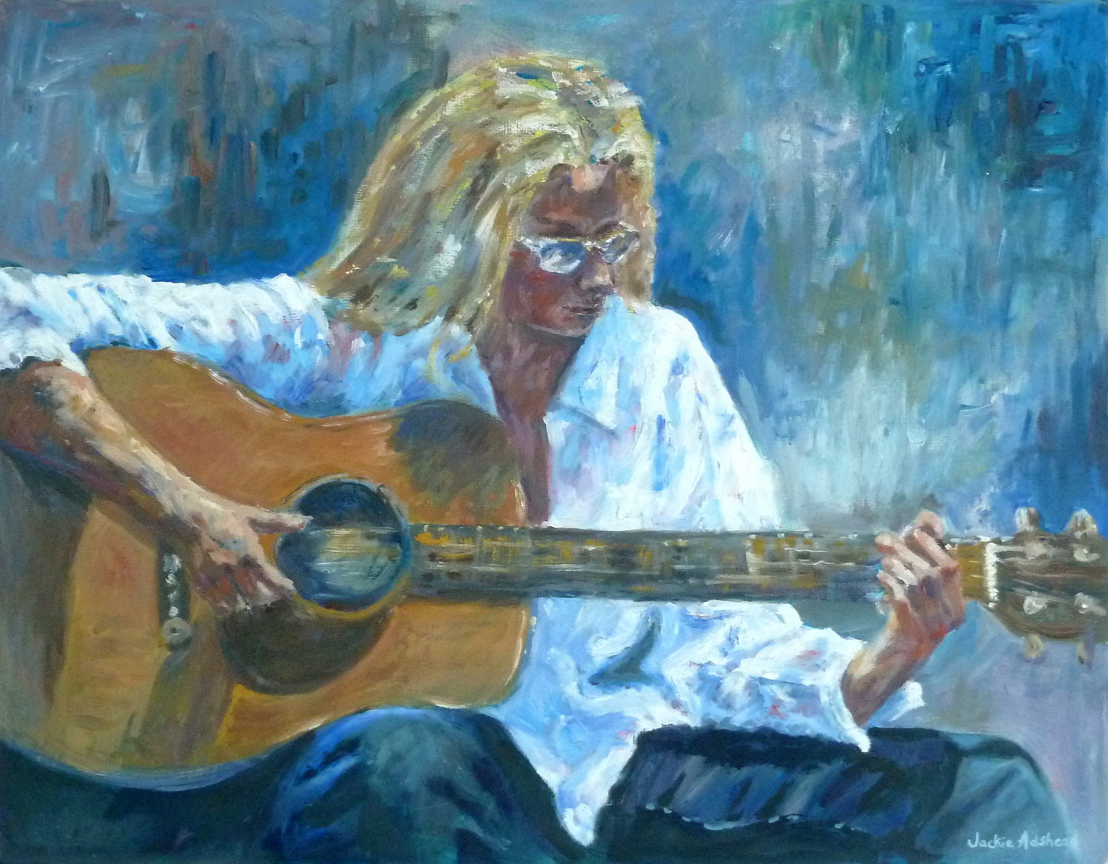 Singing the blues