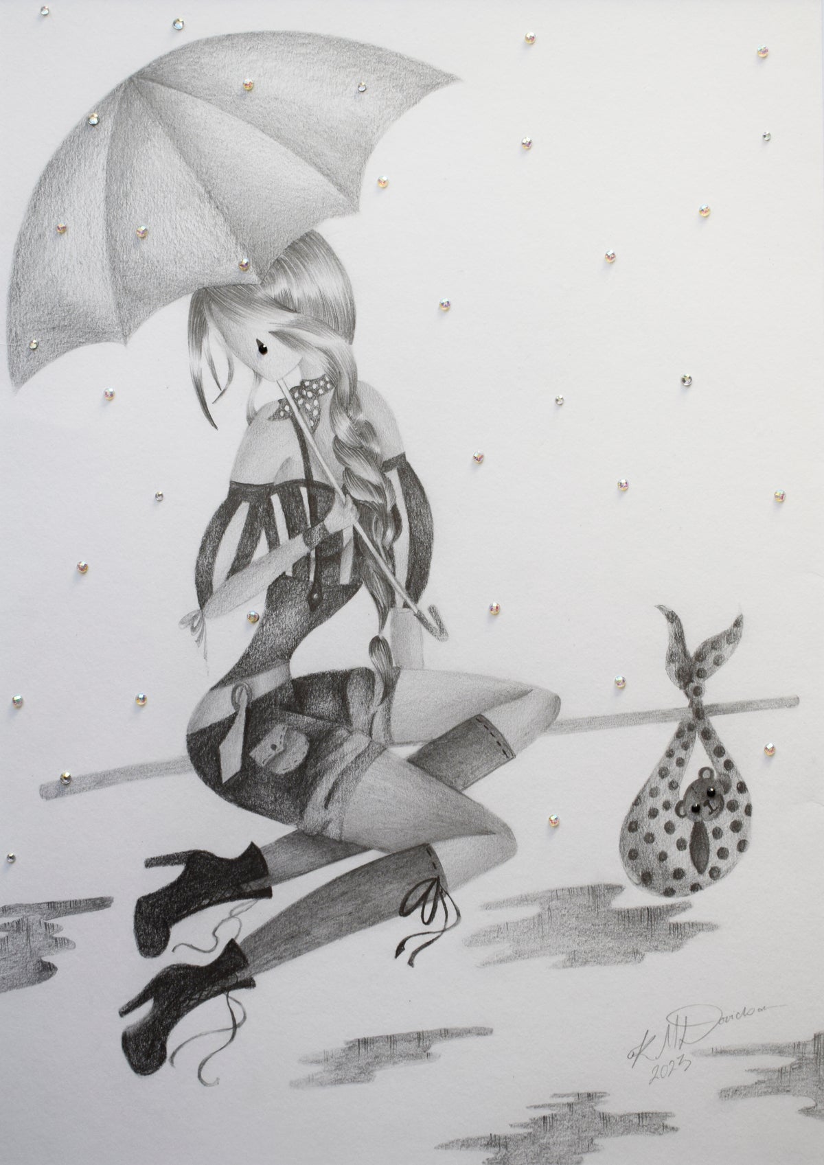 Somewhere I Belong - Drawing