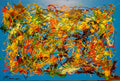 Blue period for artists, Acrylic on canvas, 24x36 inch, SKU 1152