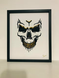 SKULL BALTIC AMBER ART