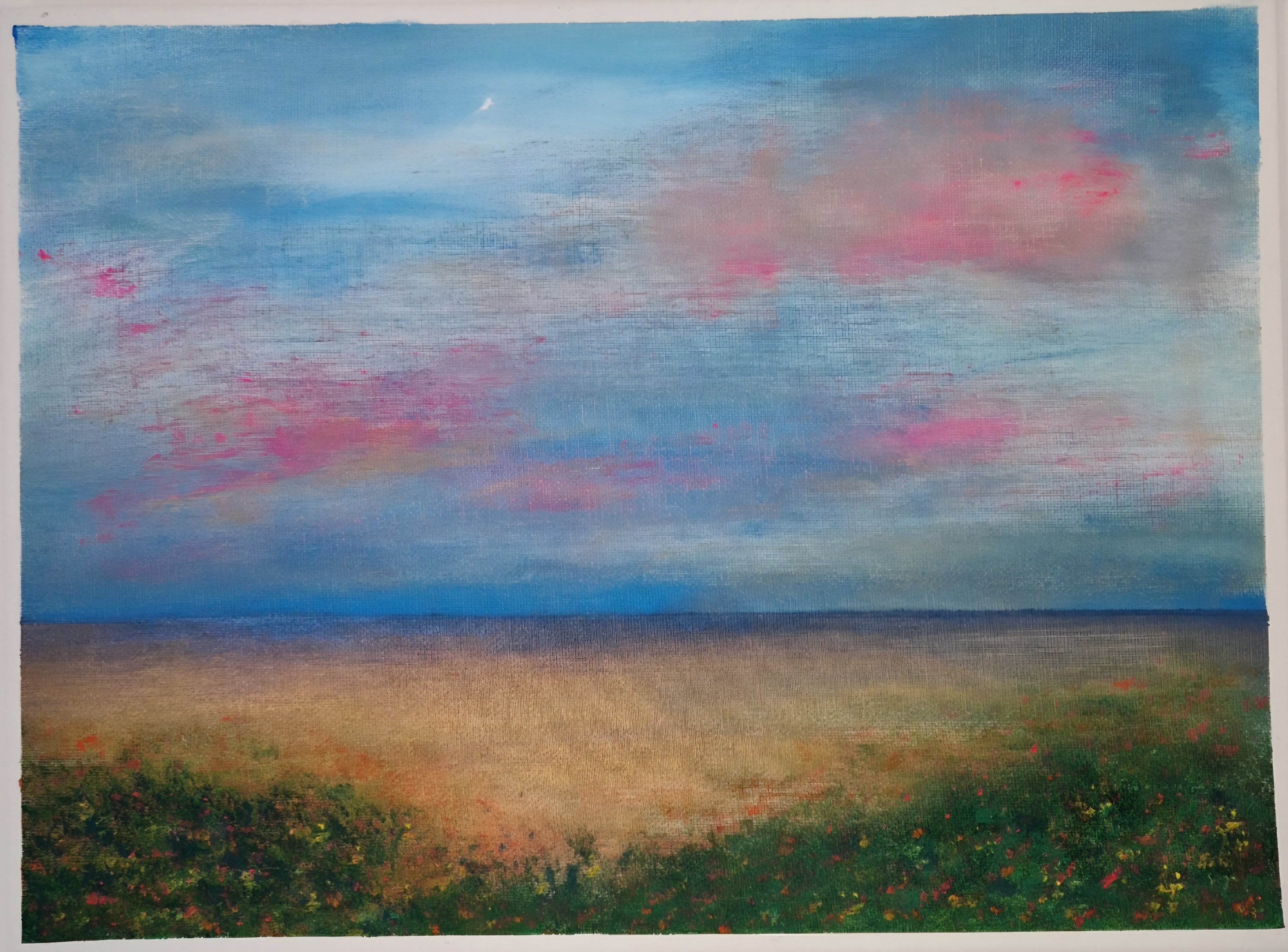 A sky remembering