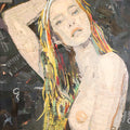 Sly girl 1 (collage).