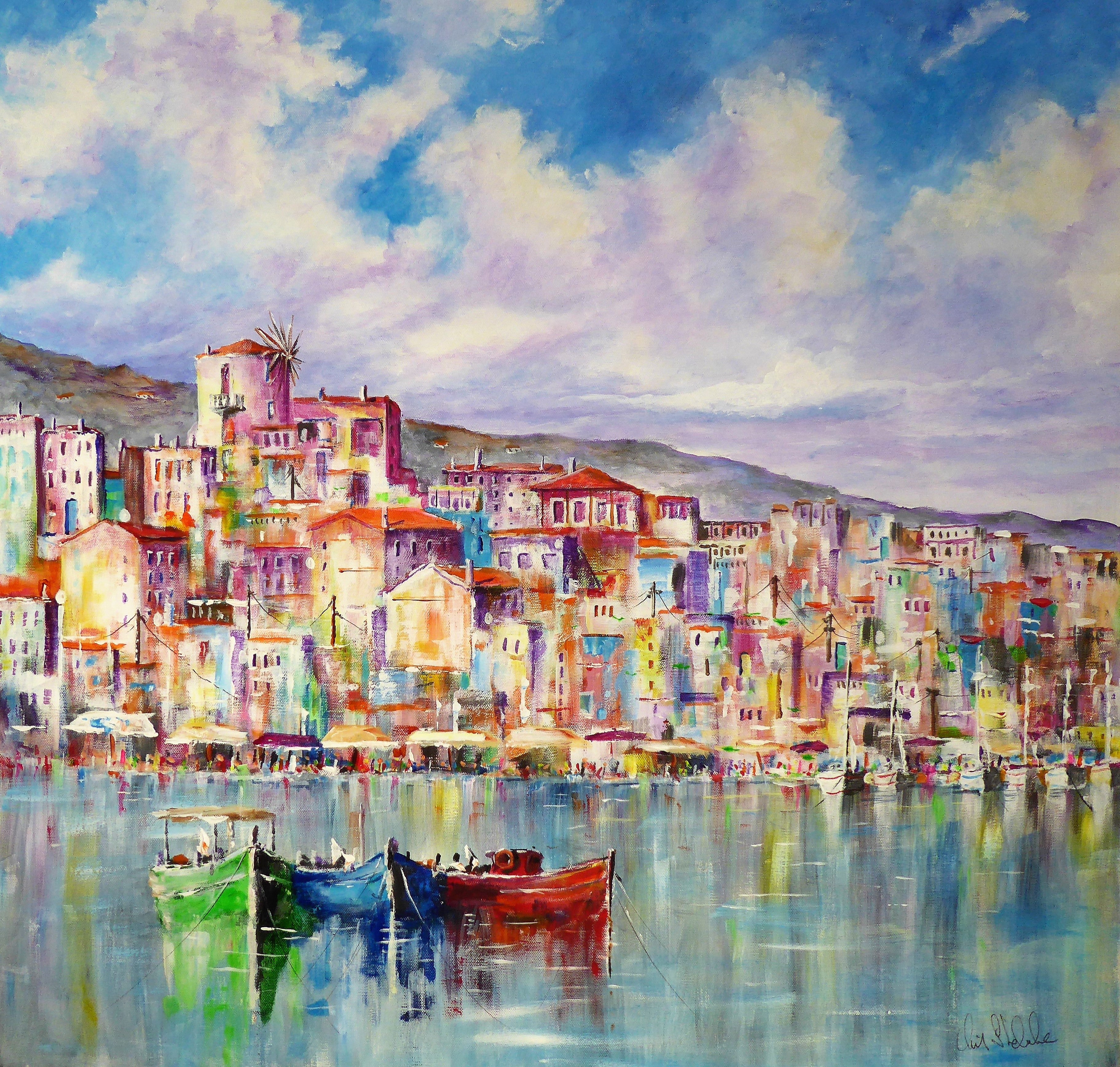 Skiathos  Greece   Ltd. Ed. PRINT of 75 Ref SN 0373 PRINT