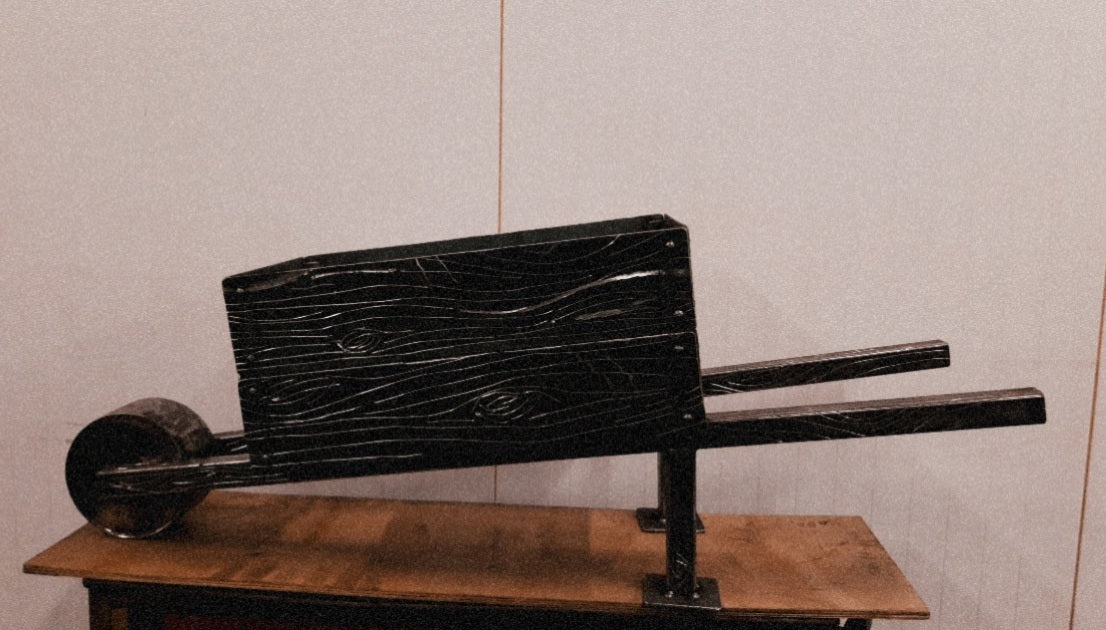 Antique wheelbarrow
