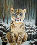 YOUNG SNOW LEOPARD   (sold)