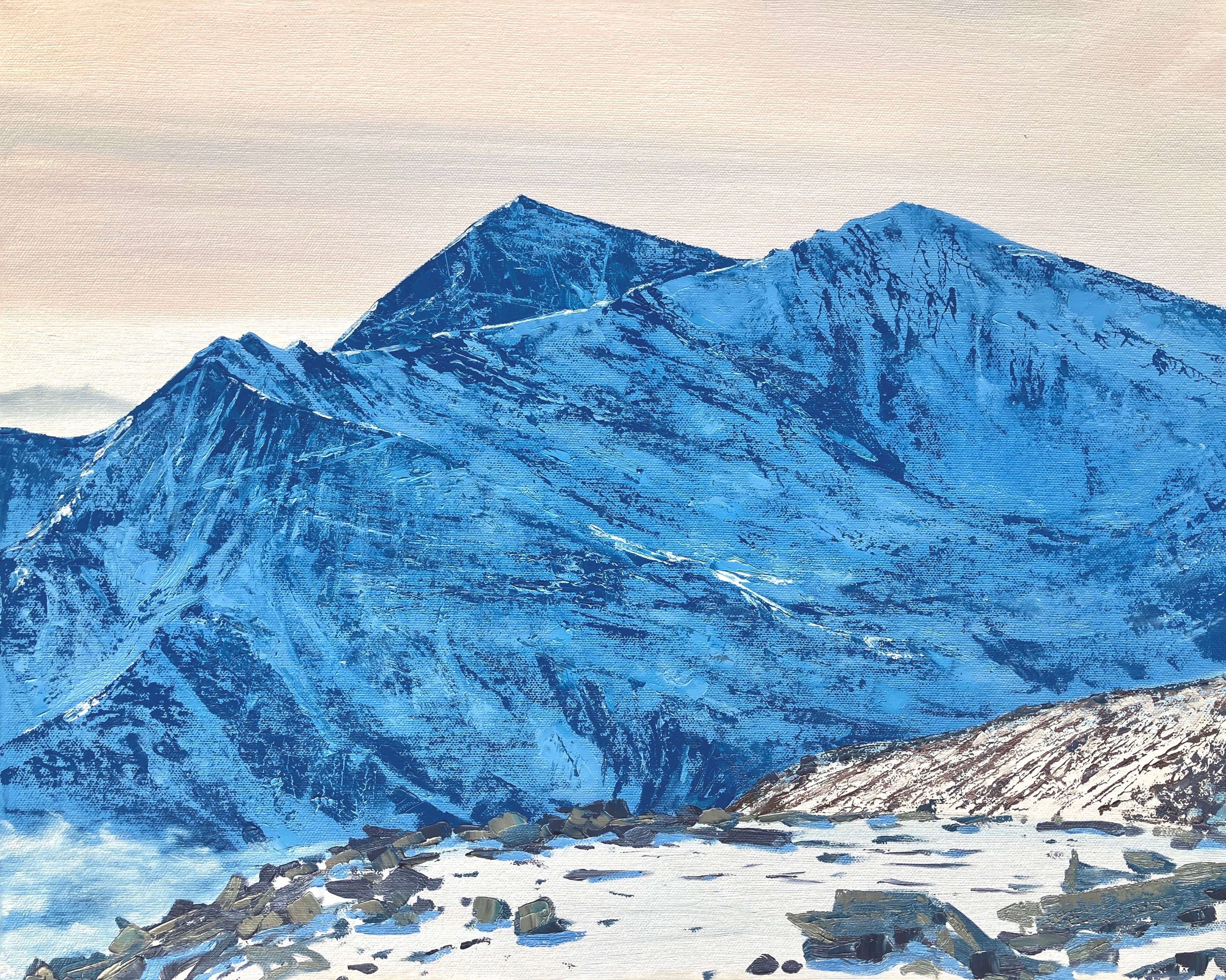 Snowdon Horseshoe in Blue