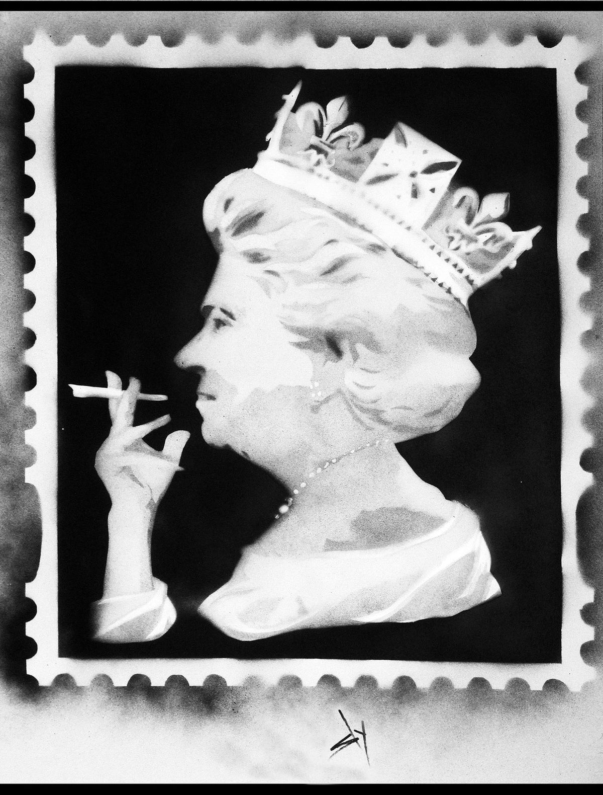 Spliff Queen - black on The Daily Telegraph.
