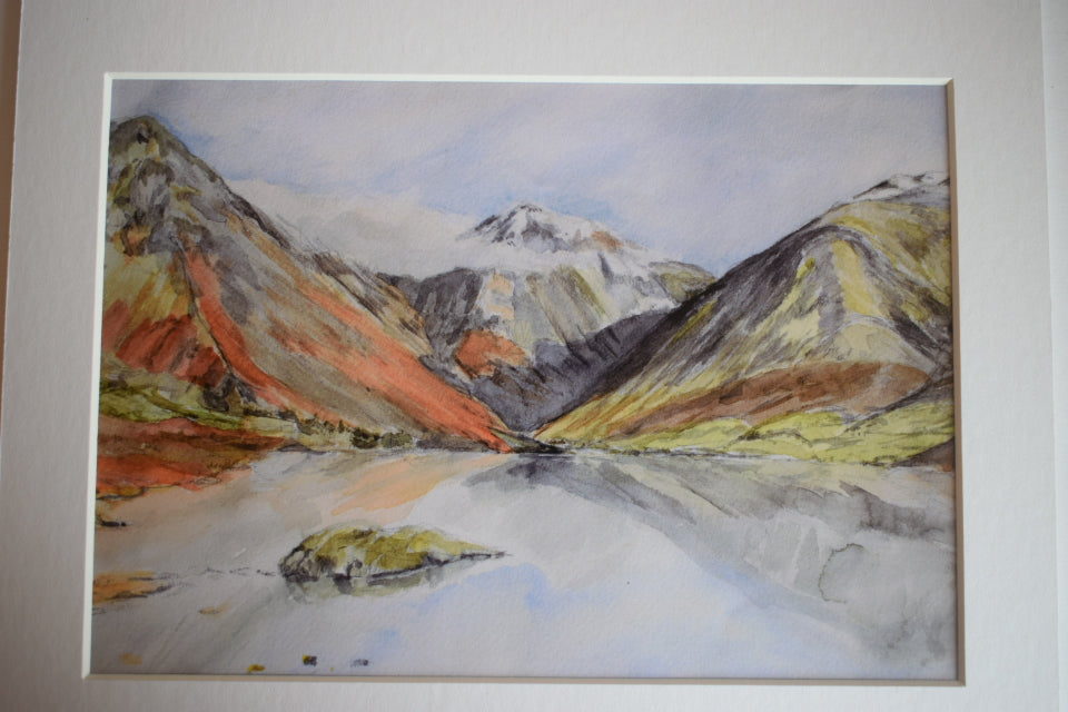 Wastwater Cumbria Lake District Print