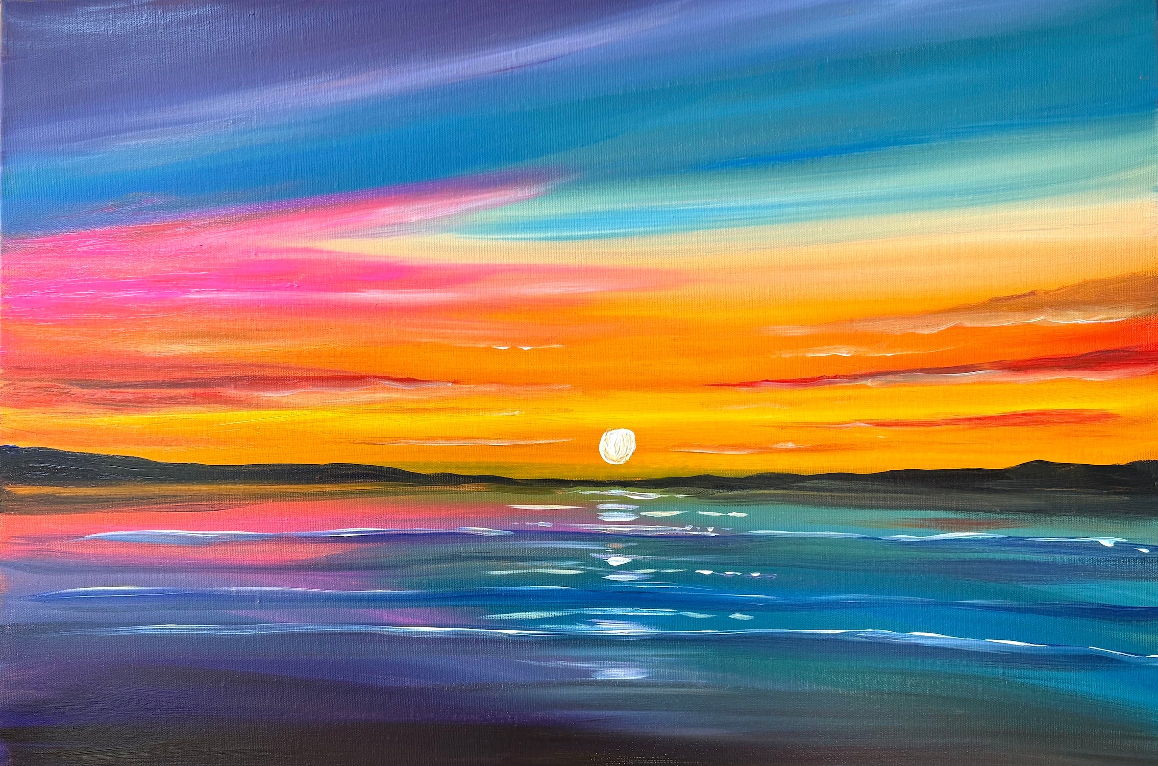 Stillness At Sunset