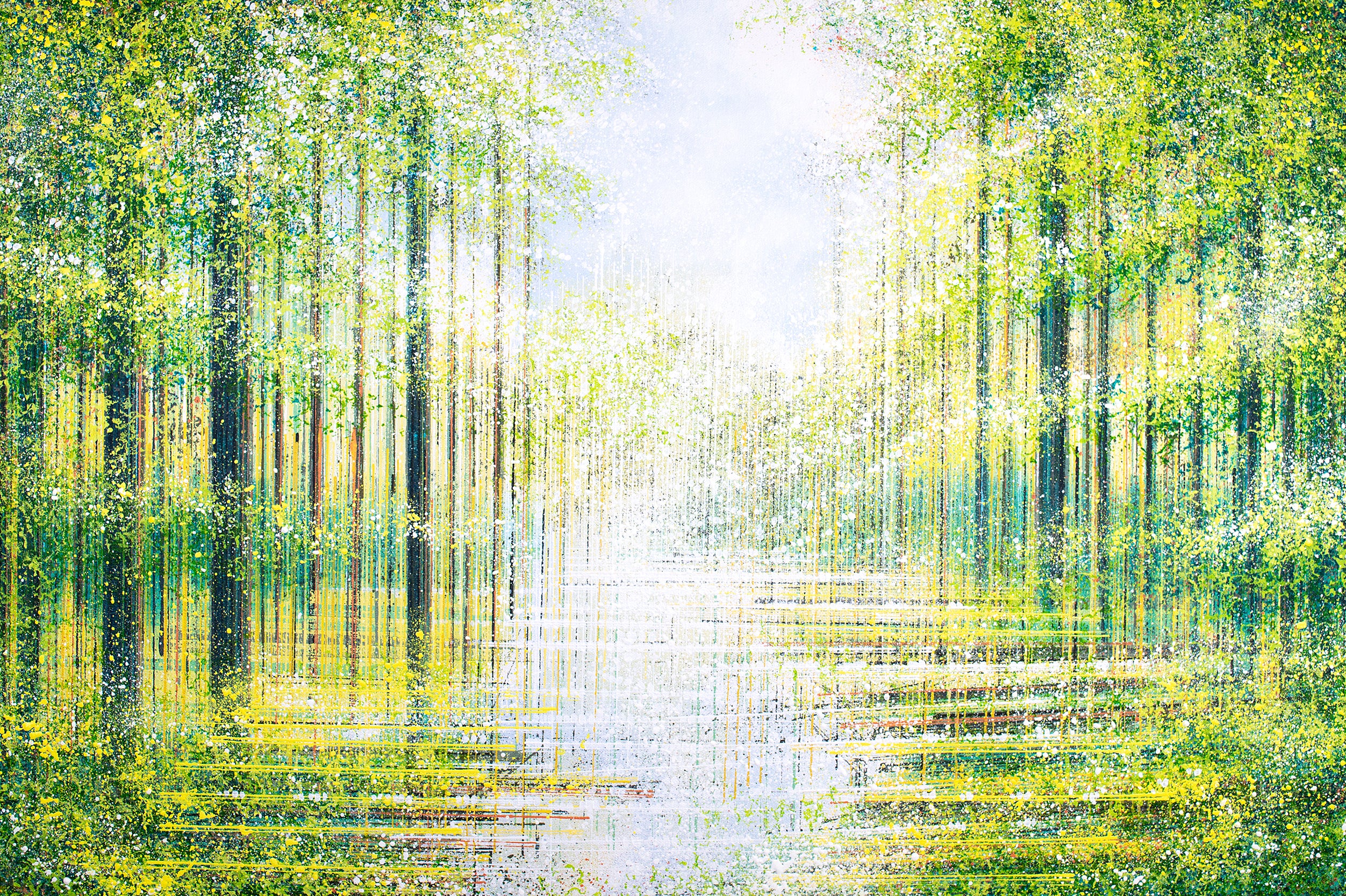 Summer Trees In Bright Light