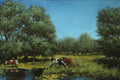 Summer Cows Country Landscape