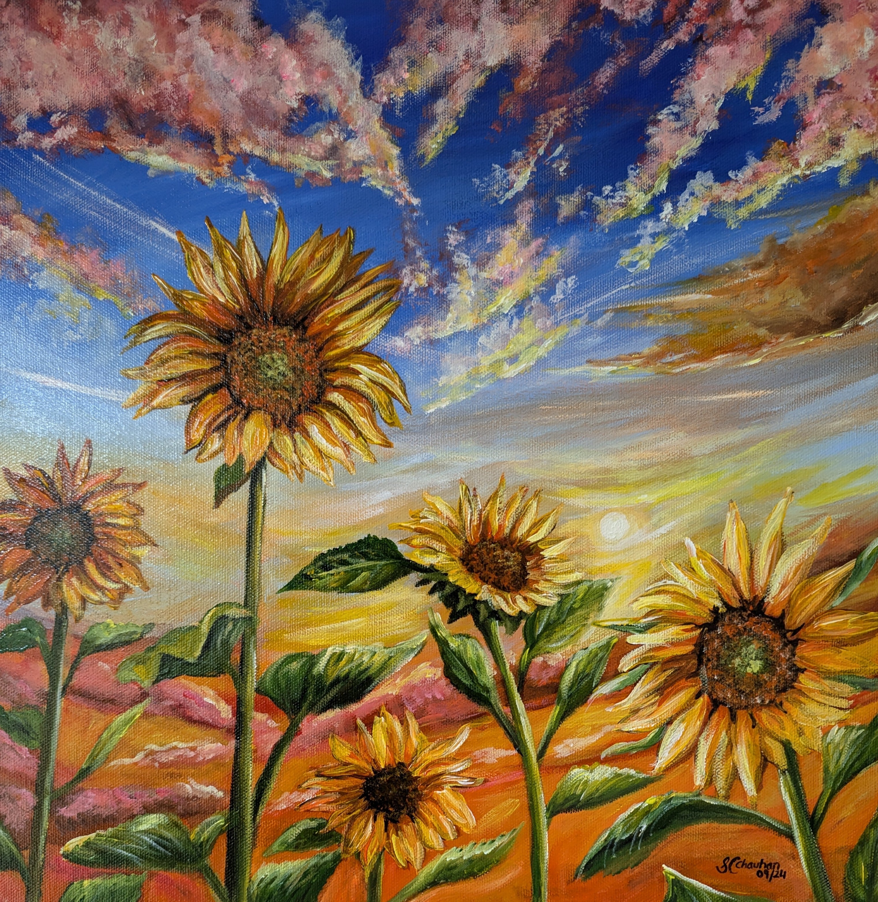 Sunflowers Bliss