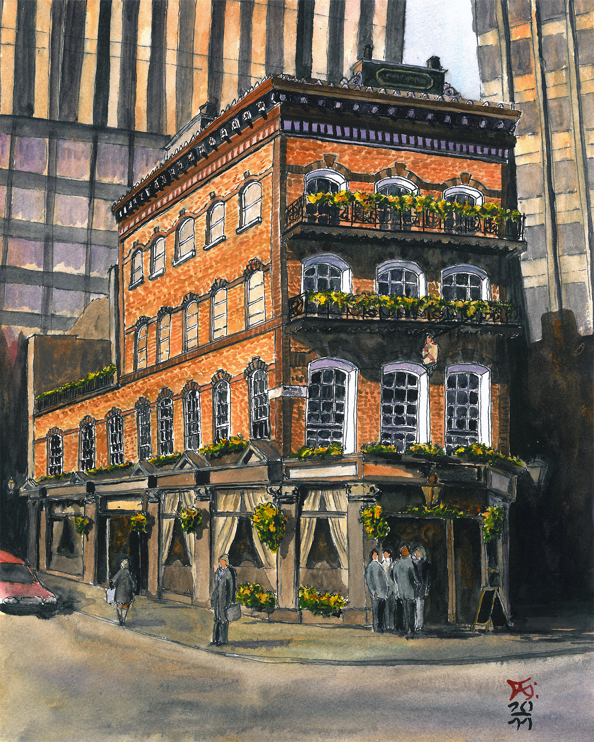 The Albert Victoria Street London UK