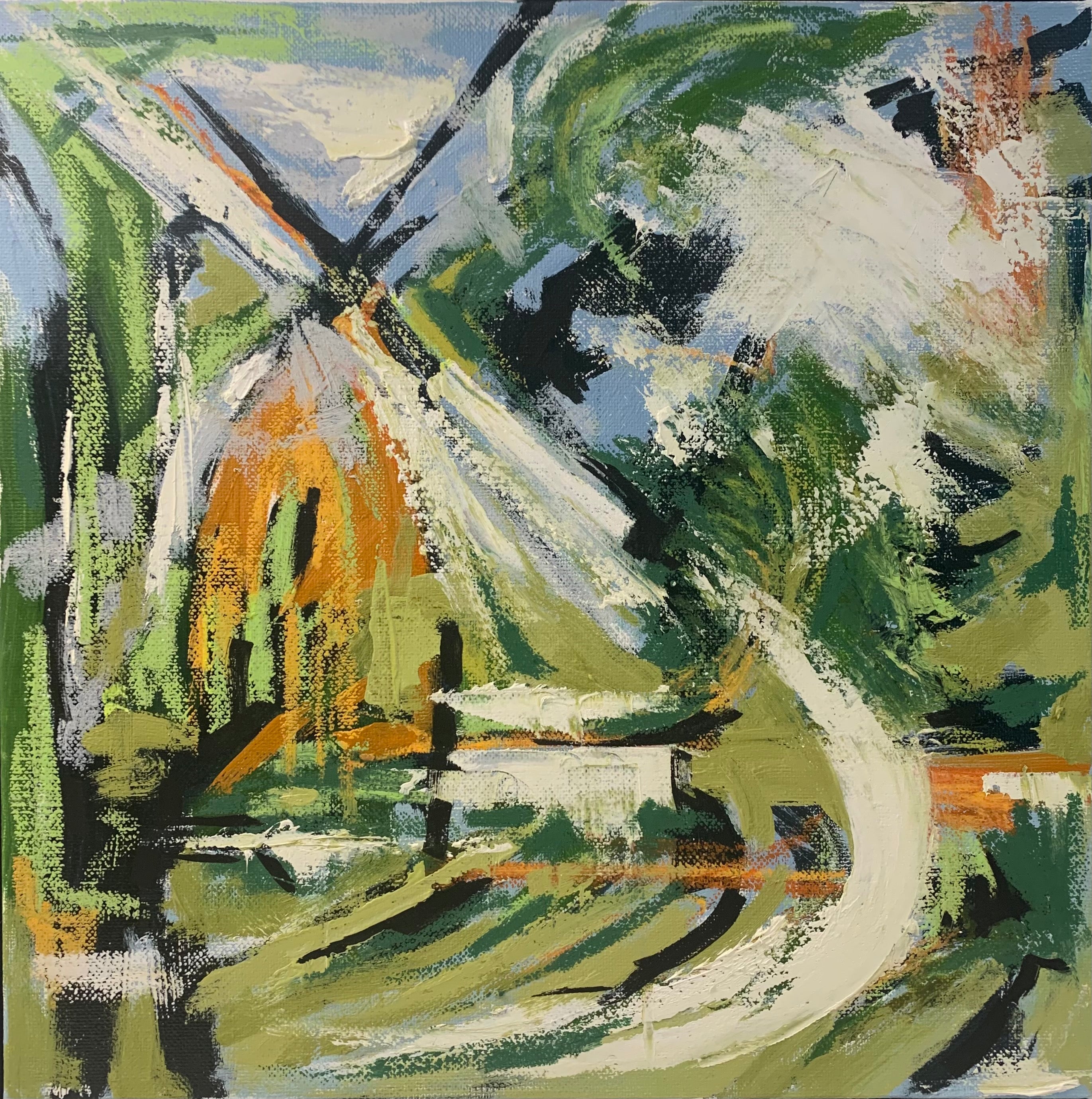 The Orange Windmill