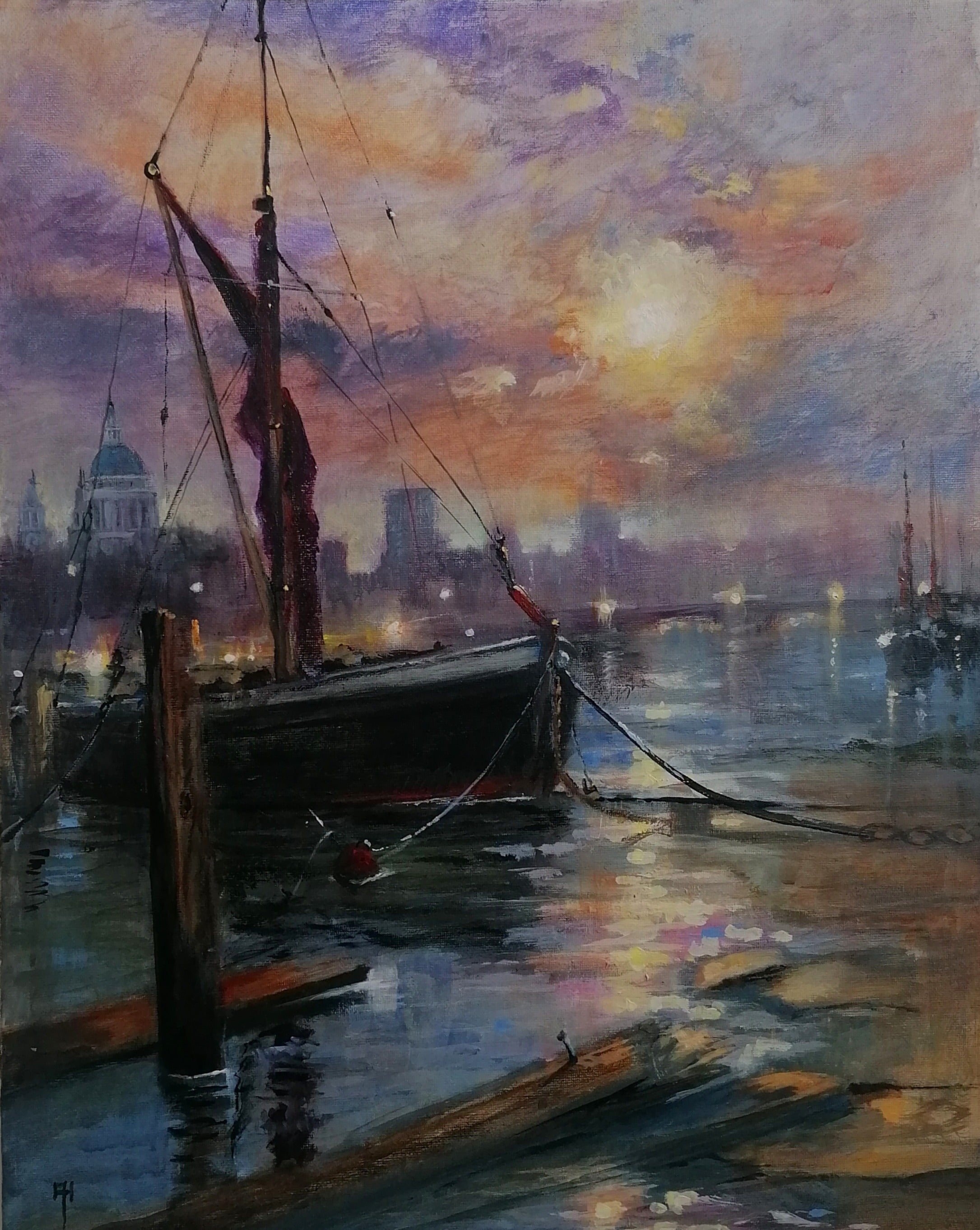 The Thames at Twilight