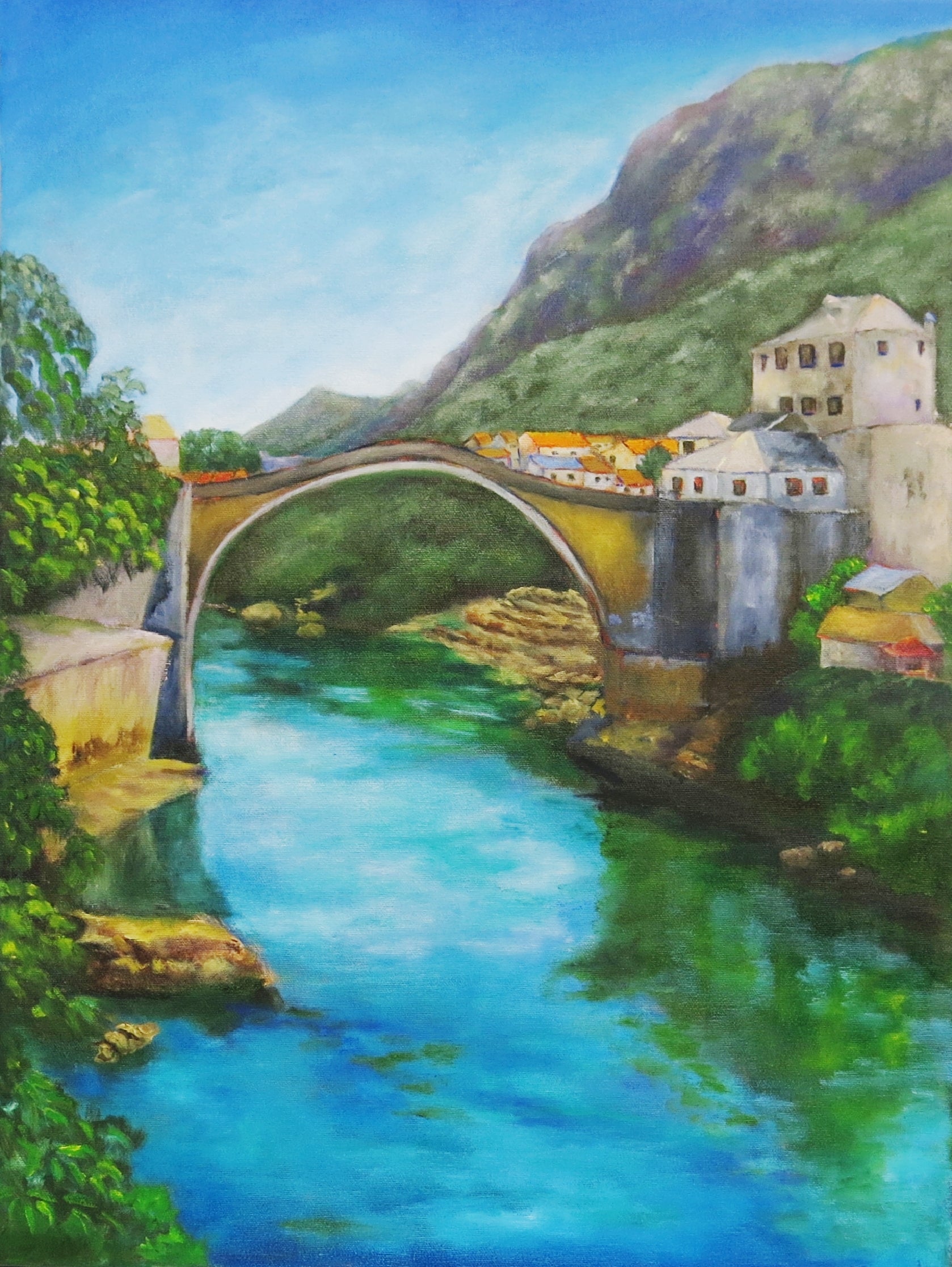 The Mostar Bridge
