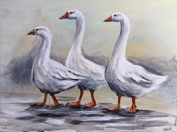 Three Ducks