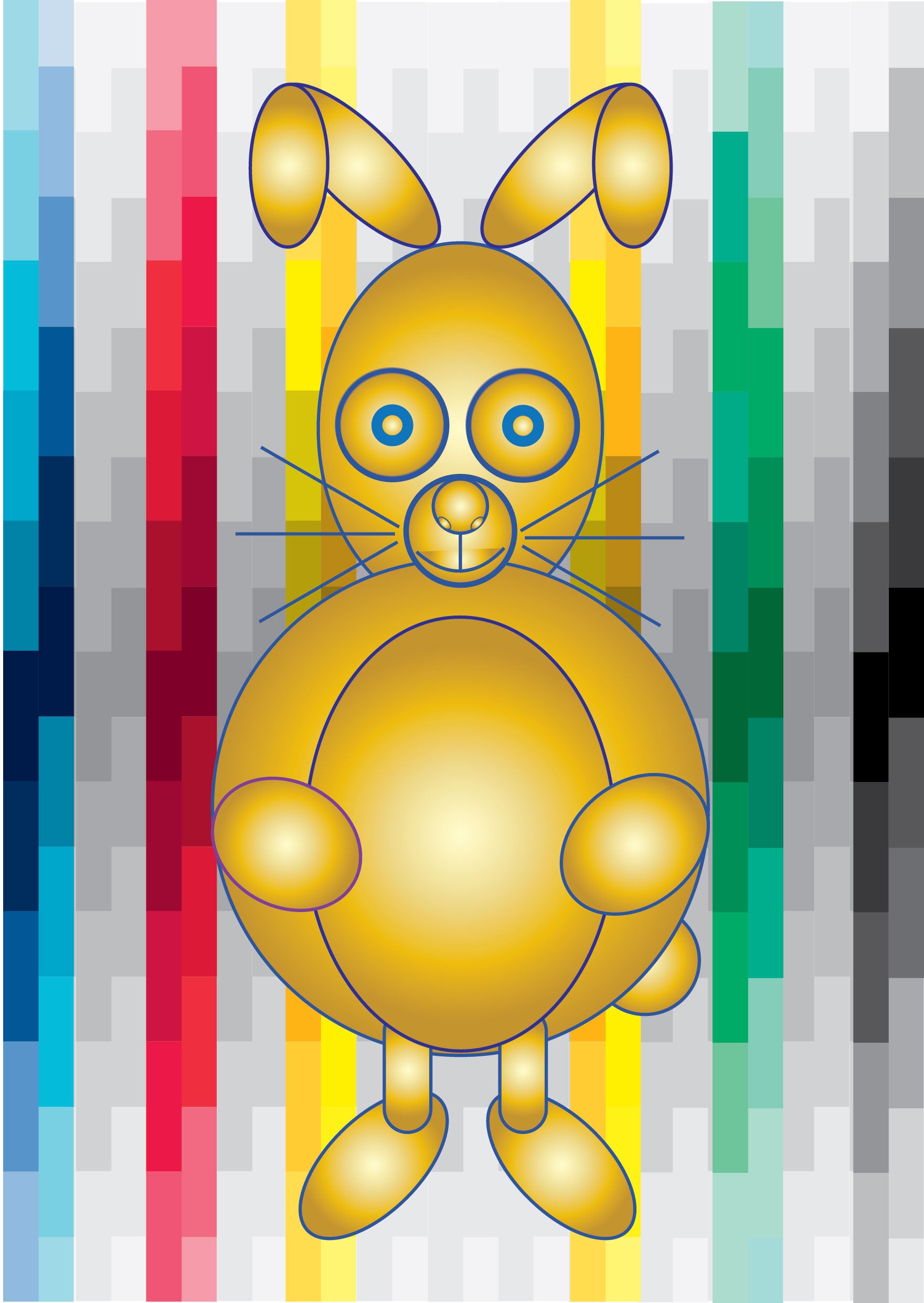 Winter Olympic Games 2026 Gold Bunny