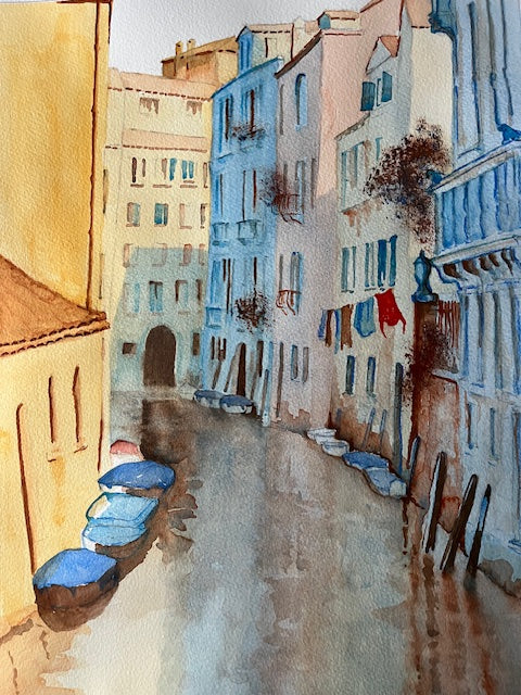 Tranquil Corner of Venice